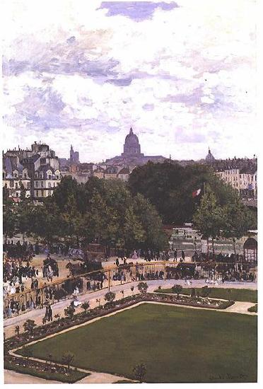 Claude Monet Garden of the Princess, Louvre France oil painting art